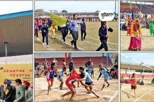 ਬਠਿੰਡਾ ‘ਚ ਲੜਕੀਆਂ ਦੀਆਂ ਪੰਜਾਬ ਰਾਜ ਖੇਡਾਂ ਦਾ ਰੰਗਾ ਰੰਗ ਆਗ਼ਾਜ਼