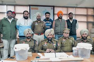 ਲੁੱਟ ਖੋਹ ਕਰਨ ਵਾਲੇ ਗਿਰੋਹ ਦਾ ਪਰਦਾਫਾਸ਼, ਪੰਜ ਕਾਬੂ, ਦੋ ਦੀ ਭਾਲ