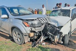 ਗੱਡੀਆਂ ਦੀ ਆਹਮੋ-ਸਾਹਮਣੀ ਟੱਕਰ ‘ਚ ਇੱਕ ਔਰਤ ਹਲਾਕ ਤਿੰਨ ਜ਼ਖਮੀ