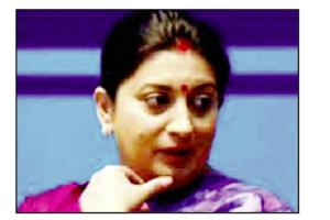 ਸਿੱਖਿਆ ਯੋਗਤਾ ਮਾਮਲਾ : ਕਾਂਗਰਸ ਨੇ ਮੰਗਿਆ ਸਮ੍ਰਿਤੀ ਦਾ ਅਸਤੀਫ਼ਾ