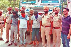 ਹਰਿਆਣੇ ਦੇ ਟਰਾਲੇ ਸਮੇਤ ਚੋਰ ਗਿਰੋਹ ਦੇ 2 ਸਰਗਰਮ ਮੈਂਬਰ ਪੁਲਿਸ ਅੜਿੱਕੇ