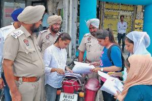 ਨਰਸਿੰਗ ਵਿਦਿਆਰਥਣਾਂ ਪਛਾਣਨ ਲੱਗੀਆਂ ਟਰੈਫਿਕ ਪੁਲਿਸ ਦਾ ਦਰਦ
