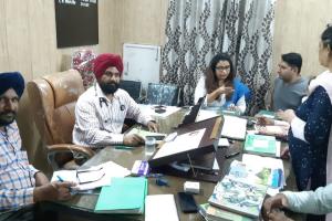 ਕੇਂਦਰ ਦੀ ਨੀਤੀ ਕਮਿਸ਼ਨ ਟੀਮ ਵੱਲੋਂ ਸਰਕਾਰੀ ਹਸਪਤਾਲ ਦਾ ਨਿਰੀਖਣ