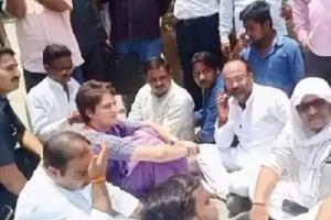 ਸੋਨਭਦਰ ਕਾਂਡ ਮਾਮਲਾ : ਪ੍ਰਿਅੰਕਾ ਨੂੰ ਘਟਨਾ ਸਥਾਨ ‘ਤੇ ਰੋਕਿਆ