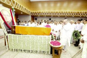 ਅਰੁਣ ਜੇਤਲੀ ਨੂੰ ਨਮ ਅੱਖਾਂ ਨਾਲ ਦਿੱਤੀ ਸ਼ਰਧਾਂਜਲੀ 