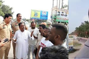 ਬਾਬਾ ਸਾਹਿਬ ਅੰਬੇਦਕਰ ਦੀ ਮੂਰਤੀ ਤੋੜਨ ‘ਤੇ ਭੜਕੇ ਸਮਾਜ ਦੇ ਲੋਕ