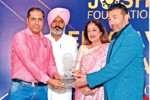 ਸੱਚ ਕਹੂੰ’ ਦੇ ਬਿਊਰੋ ਚੀਫ਼ ਅਸ਼ਵਨੀ ਚਾਵਲਾ ਦਾ ਜੇਐਫ ਮੀਡੀਆ ਐਵਾਰਡ ਨਾਲ ਸਨਮਾਨ