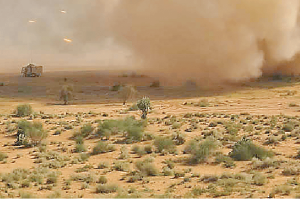 ਰਾਕੇਟ ਲਾਂਚਰ ਨਾਲ ਅੱਤਵਾਦੀ ਟਿਕਾਣਿਆਂ ਨੂੰ ਨਸ਼ਟ ਕਰਨ ਦਾ ਕੀਤਾ ਅਭਿਆਸ