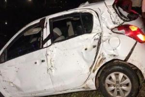 ਬੇਕਾਬੂ ਕਾਰ ਤਲਾਬ ‘ਚ ਡਿੱਗੀ, ਅੱਠ ਦੀ ਮੌਤ