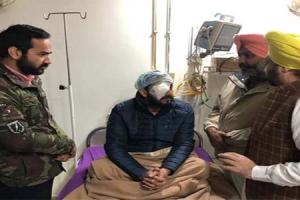 ਪੀ ਜੀ ਆਈ ਵਿਖੇ ਜੇਰੇ ਇਲਾਜ ਜਸਵੀਰ ਸਿੰਘ ਕੁਦਨੀ ਦਾ ਹਾਲ ਚਾਲ ਜਾਣਨ ਪੁੱਜੇ Bhagwant Mann ਅਤੇ cheema