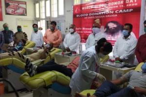 ਜ਼ਿਲ੍ਹਾ ਪਟਿਆਲਾ ਦੀ ਸਾਧ-ਸੰਗਤ ਵੱਲੋਂ 160 ਯੂਨਿਟ ਖੂਨਦਾਨ