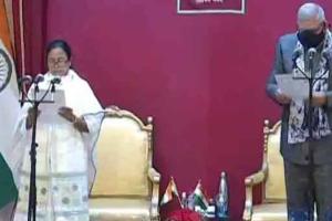 ਮਮਤਾ ਬੈਨਰਜੀ ਤੀਜੀ ਵਾਰ ਪੱਛਮੀ ਬੰਗਾਲ ਦੀ ਮੁੱਖ ਮੰਤਰੀ ਬਣੀ