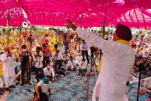 ਤਿੰਨ ਰੋਜਾ ਧਰਨਾ ਕੋਰੋਨਾ ਪ੍ਰਬੰਧਾਂ ਤੇ ਖੇਤੀ ਕਾਨੂੰਨਾਂ ਦੇ ਖਾਤਮੇ ਦੇ ਅਹਿਦ ਨਾਲ ਸਮਾਪਤ