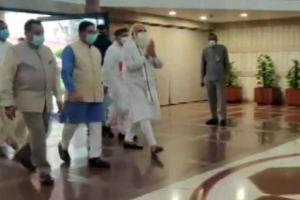 ਮਾਨਸੂਨ ਸੈਸ਼ਨ : ਸੰਸਦ ਵਿੱਚ ਭਾਜਪਾ ਸੰਸਦੀ ਦਲ ਦੀ ਬੈਠਕ ਸ਼ੁਰੂ, ਪ੍ਰਧਾਨ ਮੰਤਰੀ ਮੌਜੂਦ