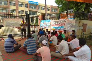 ਜਲ ਸਪਲਾਈ ਅਤੇ ਸੈਨੀਟੇਸ਼ਨ ਵਰਕਰ ਯੂਨੀਅਨ ਦਾ ਲਗਾਤਾਰ ਮੋਰਚਾ 28 ਵੇਂ ਅਤੇ ਭੁੱਖ ਹੜਤਾਲ 14 ਵੇਂ ਦਿਨ ’ਚ ਸ਼ਾਮਲ