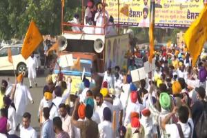 ਬੀਐੱਸਐਫ ਮੁੱਦੇ ’ਤੇ ਅਕਾਲੀ ਦਲ ਨੇ ਅੰਮ੍ਰਿਤਸਰ ’ਚ ਕੀਤਾ ਰੋਸ ਪ੍ਰਦਰਸ਼ਨ
