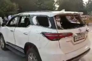 ਵਰਦੇਵ ਸਿੰਘ ਨੋਨੀ ਮਾਨ ਦੀ ਕਾਰ ਤੇ ਹਮਲਾ ,ਹੋਈ ਫਾਇਰਿੰਗ