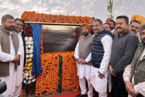 ਵਿਜੈ ਇੰਦਰ ਸਿੰਗਲਾ ਵੱਲੋਂ ਭਾਖੜਾ ਨਹਿਰ ’ਤੇ 4.50 ਕਰੋੜ ਰੁਪਏ ਦੀ ਲਾਗਤ ਨਾਲ ਬਣਿਆ ਨਵਾਂ ਪੁਲ ਲੋਕ ਅਰਪਿਤ