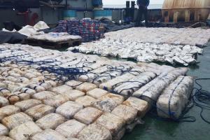 3,300 ਕਿੱਲੋ ਹੈਰੋਇਨ, 320 ਕਿੱਲੋ ਕੋਕੀਨ ਅਤੇ 230 ਕਿੱਲੋ ਹਸ਼ੀਸ਼ ਦੀ ਹੋਈ ਜਬਤੀ