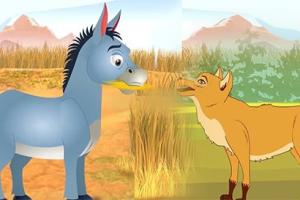 ਗਧਾ ਤੇ ਲੂੰਬੜੀ