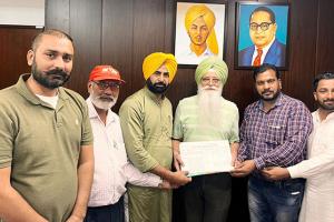 ਵਿਧਾਇਕ ਕੁਲਵੰਤ ਸਿੰਘ ਨੇ ਹਲਕੇ ਦੀਆਂ ਸਮੱਸਿਆਵਾਂ ਕੈਬਨਿਟ ਮੰਤਰੀ ਡਾ. ਨਿੱਝਰ ਨੂੰ ਦੱਸੀਆਂ