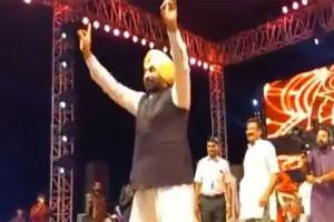 ਗੁਜਰਾਤ ’ਚ ਭਗਵੰਤ ਮਾਨ ਦੇ ਪਾਏ ਭੰਗੜੇ ਦੇ ਚਰਚੇ