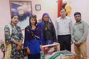 ਸਾਧ-ਸੰਗਤ ਨੇ ਗਰੀਬ ਪਰਿਵਾਰ ਦੀ ਬੇਟੀ ਦੇ ਵਿਆਹ ’ਚ ਆਰਥਿਕ ਮੱਦਦ ਕੀਤੀ