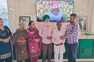 ਬਲਾਕ ਸਮਾਣਾ ਦੀ ਸਾਧ-ਸੰਗਤ ਨੇ 25 ਪਰਿਵਾਰਾਂ ਨੂੰ ਦਿੱਤਾ ਰਾਸ਼ਨ