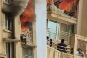 ਮੁੰਬਈ : ਬਿਲਡਿੰਗ ’ਚ ਲੱਗੀ ਭਿਆਨਕ ਅੱਗ, ਲੜਕੀ ਨੇ ਖਿੜਕੀ ਤੋਂ ਮਾਰੀ ਛਾਲ