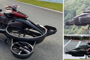 ਉੱਡਣ ਵਾਲਾ ਮੋਟਰਸਾਈਕਲ ਆ ਗਿਆ…