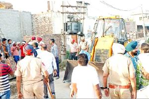 ਨਜਾਇਜ਼ ਕਬਜ਼ੇ ਹਟਾਉਣ ਲਈ ਪਹੁੰਚਿਆ ਪੀਲਾ ਪੰਜਾ ਬੇਰੰਗ ਪਰਤਿਆ