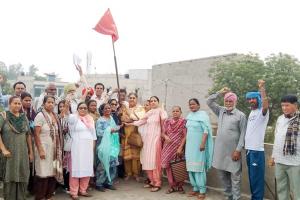 ਪੰਜਾਬ ਖੇਤ ਮਜਦੂਰ ਸਭਾ ਵਲੋਂ ਮਜਦੂਰ ਦਿਹਾੜਾ ਮਨਾਇਆ