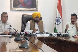 ਕੈਬਨਿਟ ਮੀਟਿੰਗ ਤੋਂ ਬਾਅਦ ਮੁੱਖ ਮੰਤਰੀ ਭਗਵੰਤ ਮਾਨ ਨੇ ਕੀਤੀ ਕਾਨਫਰੰਸ