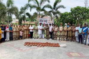 ਰਾਏਕੋਟ ਵਿਖੇ ਪੰਛੀਆਂ ਲਈ ਪਾਣੀ ਤੇ ਚੋਗੇ ਦਾ ਕੀਤਾ ਪ੍ਰਬੰਧ