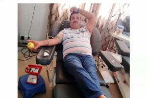 ਮਲੋਟ ਦੇ ਸੇਵਾਦਾਰ ਰਿੰਕੂ ਛਾਬੜਾ ਇੰਸਾਂ ਨੇ ਕੀਤਾ 73ਵੀਂ ਵਾਰ ਖੂਨਦਾਨ