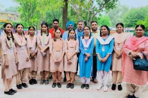 ਸਰਕਾਰੀ ਕੰਨਿਆ ਸਕੂਲ ਦੀਆਂ ਵਿਦਿਆਰਥਣਾਂ ਨੇ ਵਿਖਾਇਆ ਹੁਨਰ