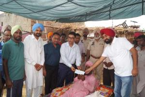 ਸਿੱਧੂ ਮੂਸੇਵਾਲਾ ਦੇ ਪਿੰਡ ਮੁੱਖ ਮੰਤਰੀ ਭਗਵੰਤ ਮਾਨ ਵੱਲੋਂ ਭੇਜੀ ਸਹਾਇਤਾ ਰਾਸ਼ੀ 