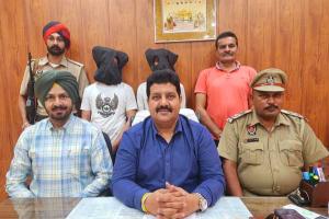  ਕਾਰ ਦੀ ਤਲਾਸੀ ਲੈਣ ’ਤੇ 7 ਕਰੋੜ ਦੀ ਹੈਰੋਇਨ ਸਮੇਤ ਦੋ ਕਾਬੂ