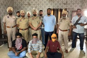 ਪੰਜਾਬ ਪੁਲਿਸ ਨੇ ਬੱਬਰ ਖਾਲਸਾ ਇੰਟਰਨੈਸ਼ਨਲ ਮਾਡਿਊਲ ਦੇ ਤਿੰਨ ਮੈਂਬਰ 2 ਪਿਸਤੌਲਾਂ ਸਮੇਤ ਕਾਬੂ
