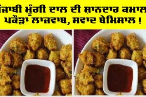 Special Moong Dal Pakoda : ਪੰਜਾਬੀ ਮੂੰਗੀ ਦਾਲ ਦੇ ਪਕੌੜਿਆਂ ਦੀ ਕਮਾਲ, ਸਵਾਦ ਬੇਮਿਸਾਲ