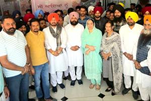 ਨਾਭਾ ਪੁੱਜੇ ਮੁੱਖ ਮੰਤਰੀ ਮਾਨ ਦੀ ਭੈਣ ਮਨਪ੍ਰੀਤ ਕੌਰ