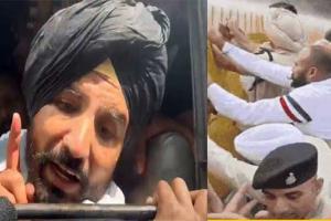 ਐਸਵਾਈਐਲ : ਚੰਡੀਗੜ੍ਹ ’ਚ ਪ੍ਰਦਰਸ਼ਨ ਕਰ ਰਹੇ ਪੰਜਾਬ ਕਾਂਗਰਸ ਦੇ ਵਰਕਰ ਹਿਰਾਸਤ ’ਚ ਲਏ