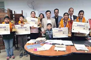 29 ਦੇਸ਼ਾਂ ਦੇ ਅੰਤਰਾਸ਼ਟਰੀ ਅਬੈਕਸ ਮੁਕਾਬਲੇ ’ਚ ਰਾਮਪੁਰਾ ਫੂਲ ਦੇ ਵਿਦਿਆਰਥੀਆਂ ਨੇ ਗੱਡੇ ਝੰਡੇ, ਜਿੱਤੇ 5 ਇਨਾਮ