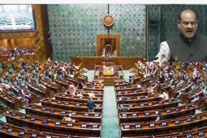 ਸੰਸਦ ’ਚ ਹੰਗਾਮੇ ਤੋਂ ਬਾਅਦ ਐਕਸ਼ਨ: ਅਧੀਰ ਰੰਜਨ ਚੌਧਰੀ ਸਮੇਤ 34 ਸੰਸਦ ਮੈਂਬਰਾਂ ਨੂੰ ਕੀਤਾ ਮੁਅੱਤਲ