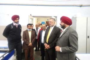 ਸਿਹਤ ਮੰਤਰੀ ਨੇ ਸਰਕਾਰੀ ਰਾਜਿੰਦਰਾ ਹਸਪਤਾਲ ਤੇ ਮੈਡੀਕਲ ਕਾਲਜ ਦਾ ਕੀਤਾ ਦੌਰਾ