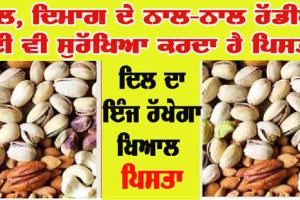Pistachio Benefits For Heart : ਦਿਲ, ਦਿਮਾਗ ਦੇ ਨਾਲ-ਨਾਲ ਹੱਡੀਆਂ ਦੀ ਵੀ ਰੱਖਿਆ ਕਰਦਾ ਹੈ ਪਿਸਤਾ, ਸਿਹਤ ਲਈ ਹੋਣਗੇ ਕਈ ਫਾਇਦੇ