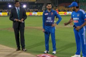 IND Vs AFG : ਭਾਰਤ ਨੇ ਟਾਸ ਜਿੱਤ ਕੇ ਕੀਤਾ ਬੱਲੇਬਾਜ਼ੀ ਦਾ ਫੈਸਲਾ