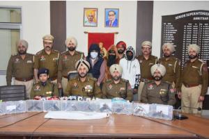 ਪੰਜਾਬ ਪੁਲਿਸ ਨੇ ਅੰਤਰਰਾਜ਼ੀ ਹਥਿਆਰਾਂ ਦੀ ਤਸਕਰੀ ਕਰਨ ਵਾਲੇ ਗਿਰੋਹ ਦਾ ਕੀਤਾ ਪਰਦਾਫਾਸ਼