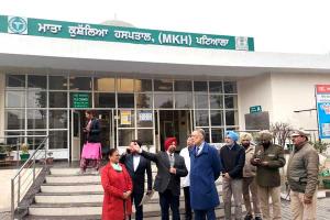 ਸਿਹਤ ਮੰਤਰੀ ਨੇ ਮਾਤਾ ਕੌਸ਼ੱਲਿਆ ਸਰਕਾਰੀ ਹਸਪਤਾਲ ਦਾ ਕੀਤਾ ਅਚਨਚੇਤ ਦੌਰਾ 