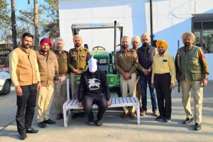 ਚੋਰੀ ਕੀਤੇ ਟਰੈਕਟਰ ਸਮੇਤ ਇੱਕ ਕਾਬੂ 